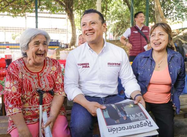 Torres Piña celebra que en Michoacán una mujer encabece la primera fórmula de Morena al Senado