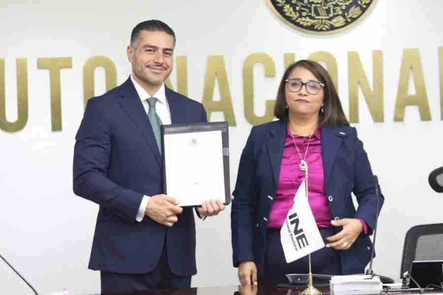 Con más de 3 millones de votos, recibe Omar García Harfuch Constancia de Mayoría como Senador electo por la CDMX 