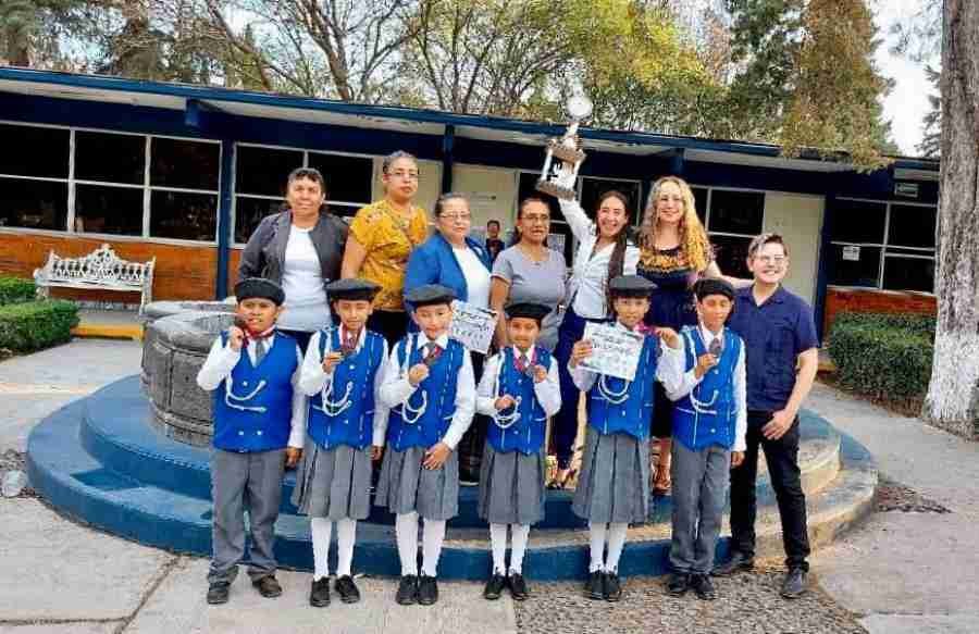 Primaria de Jungapeo gana Concurso Nacional de Bandas de Marcha, Escoltas y Guiones 