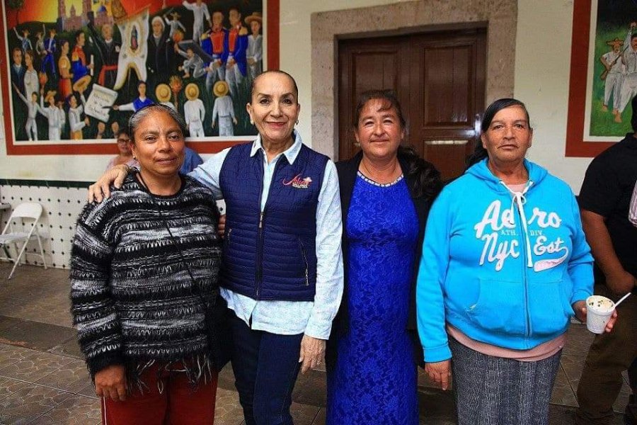 Continúa Julieta Gallardo con la apuesta por trabajo mano a mano con la población 