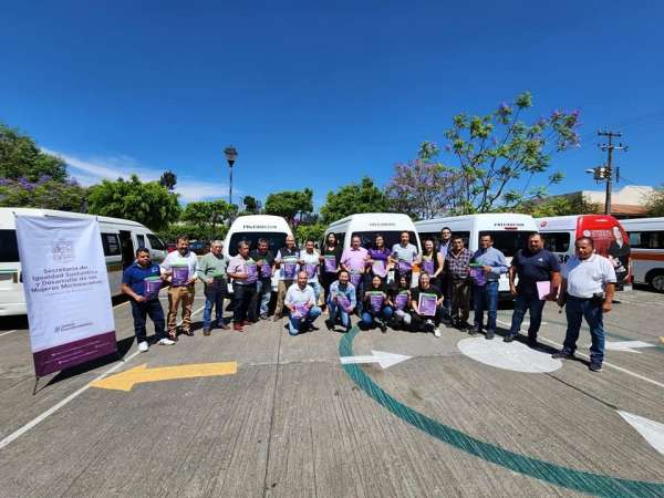 Con “Viajo Segura”, transporte publico en Michoacán será referente nacional: Seimujer