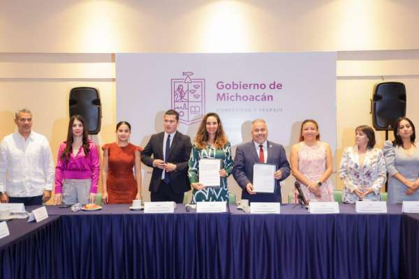 Firman Cedemun y TEEM, convenio para la capacitación de municipios en materia electoral