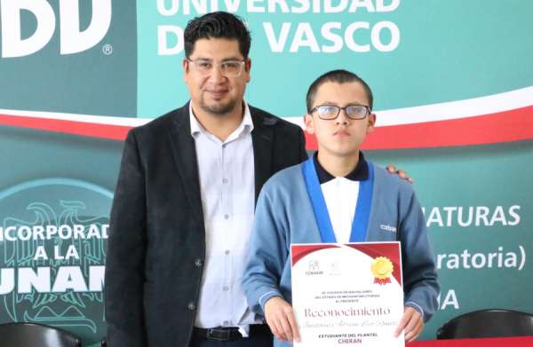 Alumno del Cobaem gana bronce en Olimpiada Iberoamericana de Física