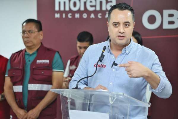 Alfonso Martínez debe renunciar si quiere hacer campaña política: Morena Michoacán