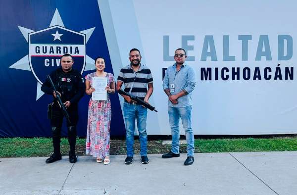 Ayuntamiento de Charapan fortalece equipamiento de Seguridad Pública Municipal
