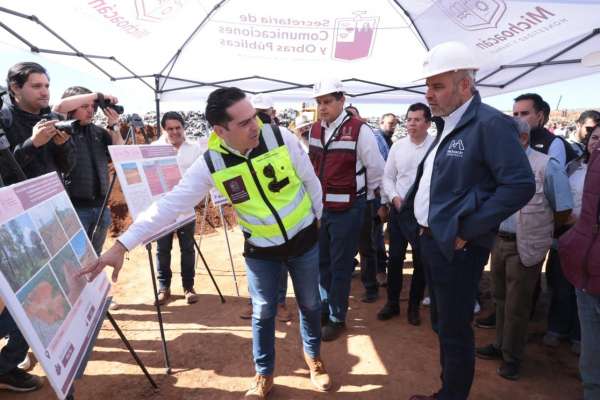 Más del 10% de los residuos del estado se manejarán en relleno sanitario de Uruapan: Bedolla