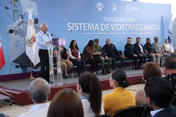 Bedolla pone en marcha sistema de videovigilancia vecinal en Jacona y Zamora