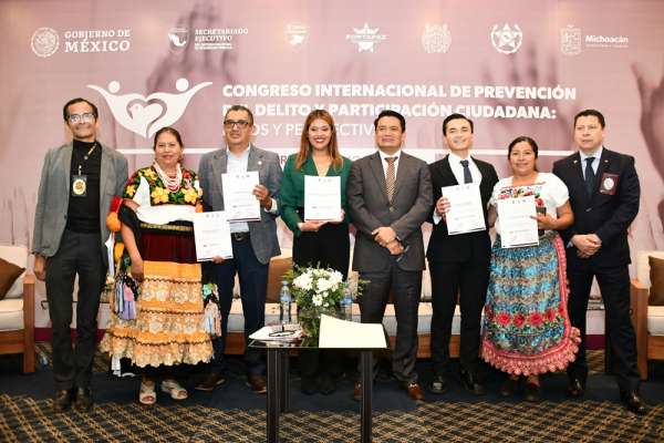 Chile y El Salvador, comparten estrategias de seguridad, en Congreso Internacional