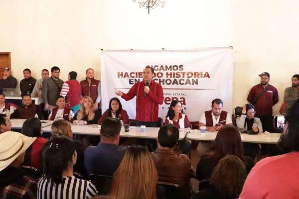 En todo Michoacán, Morena está en movimiento: Juan Pablo Celis