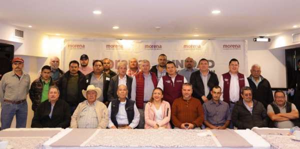 Torres Piña recibe respaldo de sindicatos para afianzar candidatura al Senado