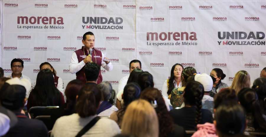 Torres Piña suma 100 municipios recorridos para defender la 4T