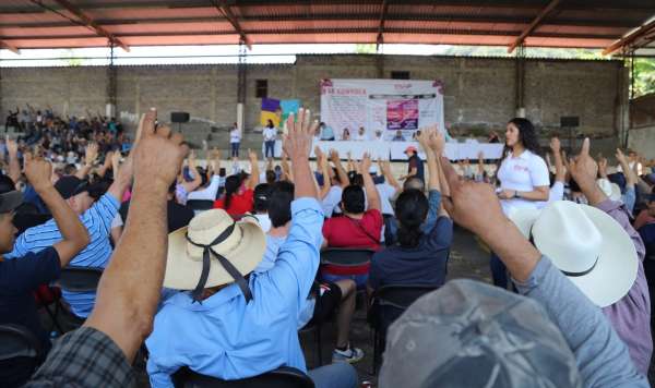 Realiza IEM con éxito consulta en la tenencia indígena de Tomendán