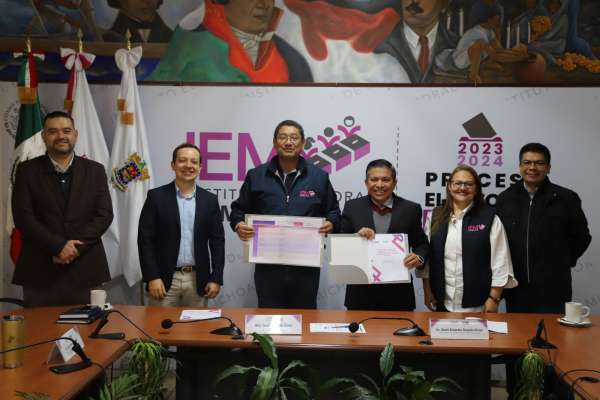IEMich e INE firman Plan de Trabajo para la Promoción de la Participación Ciudadana