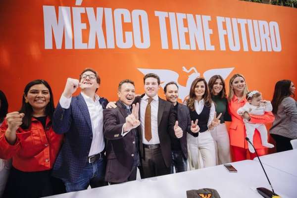 &quot;Vamos a ganar la Presidencia, Vamos por un nuevo México&quot;: Samuel García