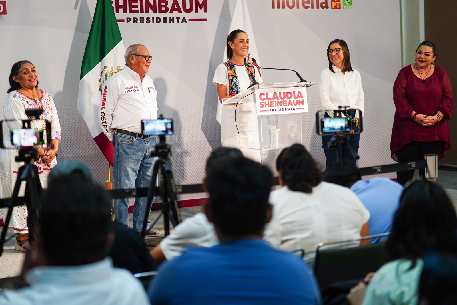 Claudia Sheinbaum va por la soberanía alimentaria en México con impulso a la producción de arroz, miel y ganado en Campeche